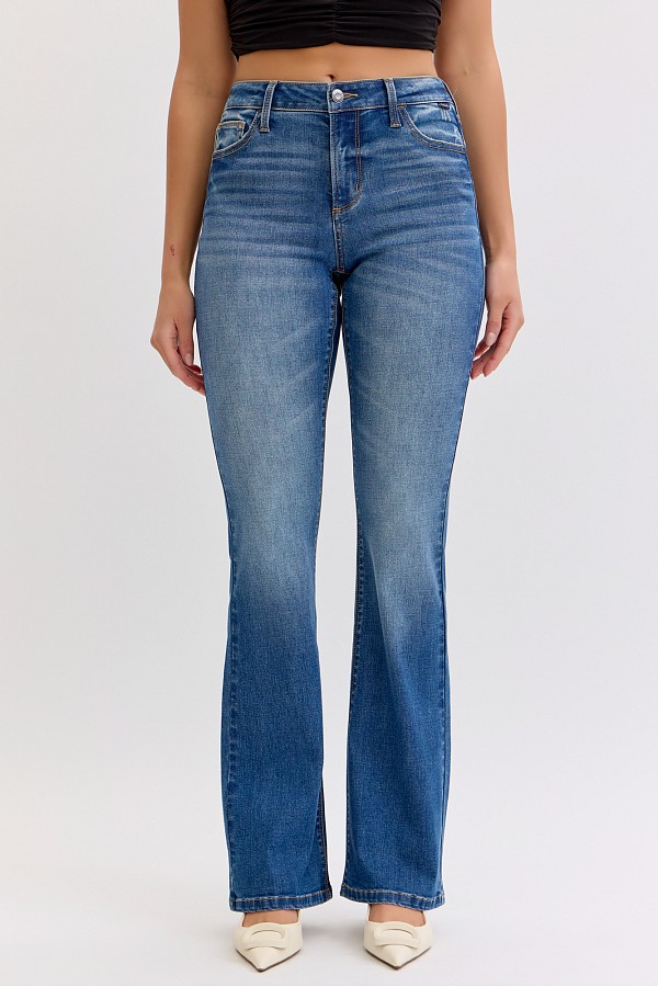 Mid Rise Boot cut